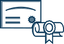 icône certificats