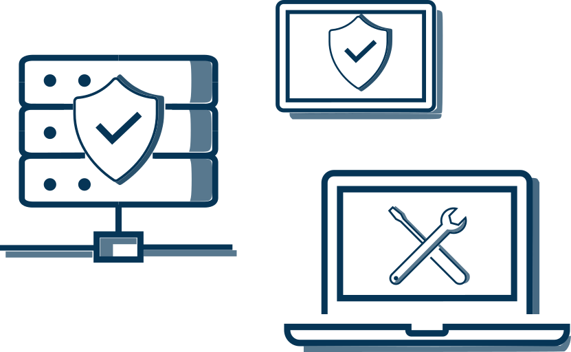 icone support et maintenance informatique